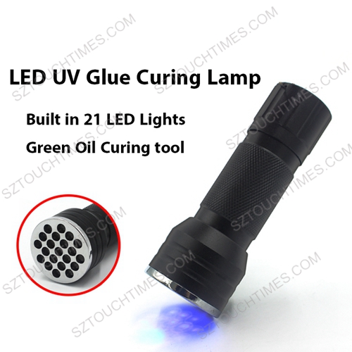 LED Ultraviolet UV Glue Curing Lamp Green Oil Curing Purple Light For iPhone Circuit Board Repair Tools