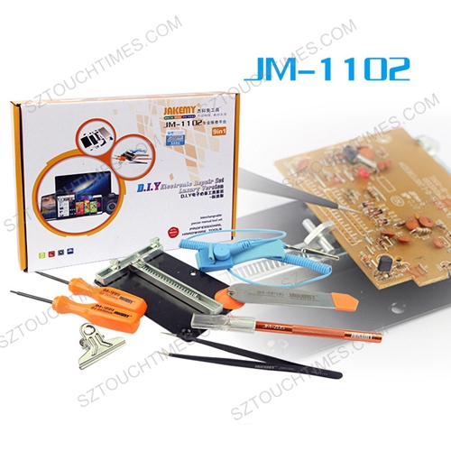 JAKEMY JM-1102 DIY Electronic Repair screwdriver Set Tools Repairing mobile phone tools Hardware Platform for smart cell phone