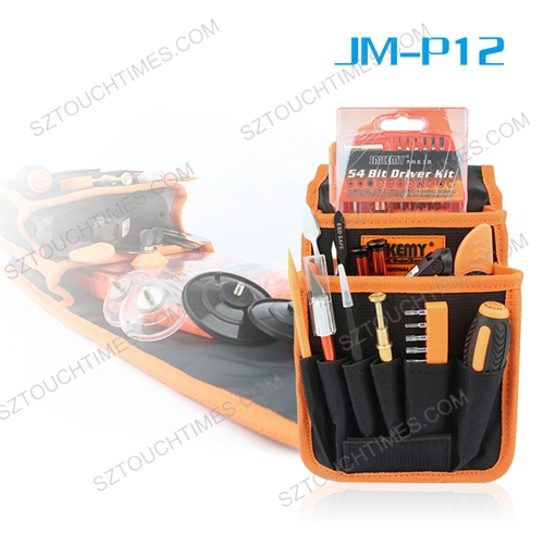 JAKEMY JM-P12 84PCS Mobile Phone Repair Tool Screwdriver Portable Electronic Dismantle Tools Kit For iPhone Hand Tool Sets