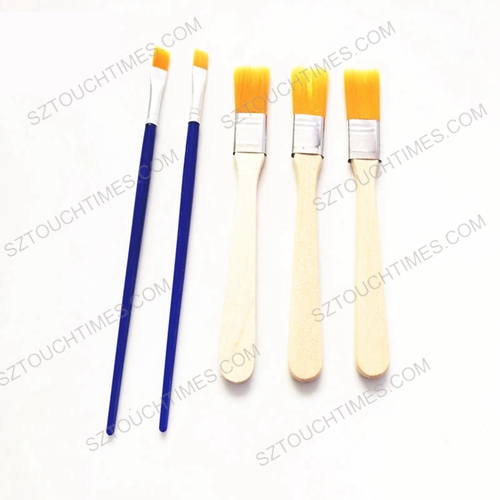 5Pcs BGA Cleaning Soft Brush Flux Paste Tool Motherboard Cleaning Tool Circuit Board Antistatic Brush