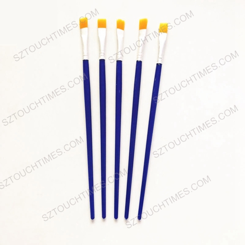 5pcs/Lot Blue BGA Cleaning Brush Flux Paste Tool Motherboard Cleaning Tool Circuit Board Antistatic Brush