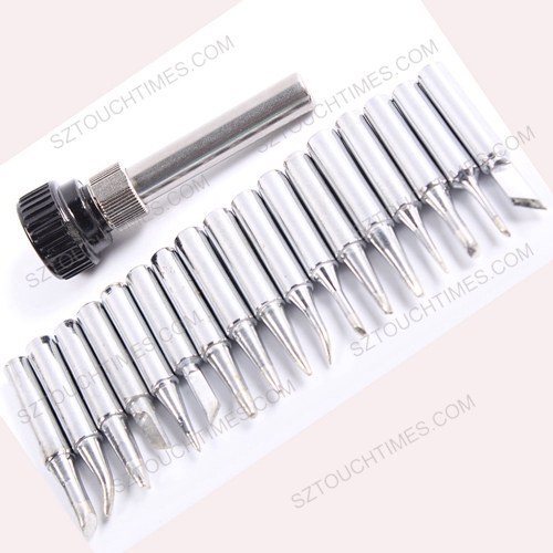 900M-T Lead-Free Soldering Iron Tips For AOYUE HAKKO SAIKE ATTEN Soldering Station + Iron Casing Solder Rework Repair C0203