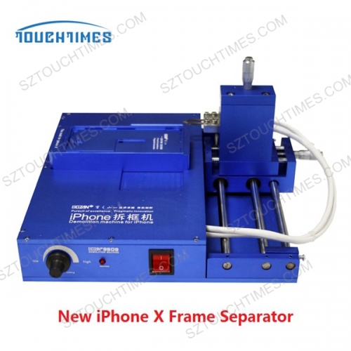 New Arrival Frame Separator machine for iPhone X Xs Xs max lcd frame Cold glue removing