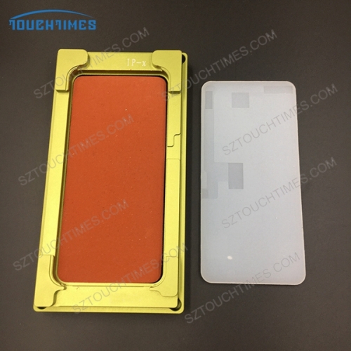 Green laminating Mold for iphone X/XS XSmax LCD display touch screen glass laminating repair very easy and efficient