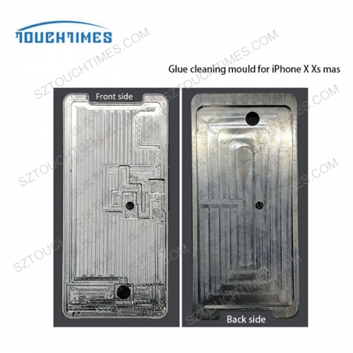 New Glue Remove mold for iPhone X/XS XS MAX Screen Glue Cleaning Mould Tools Polarizer Adhesive Removing Mold Repair Parts