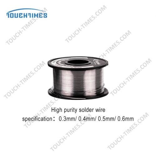 Kaisi 0.3 0.4 0.5 0.6mm High Purity solder wire welding tool for apple cell phone compute Motherboard Soldering