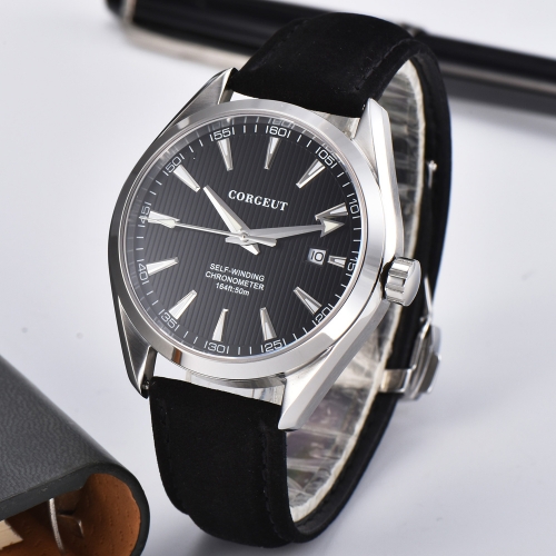 Corgeut Fashion Casual Automatic Watch Japan Miyota movement Luminous Hand