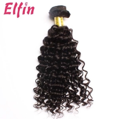 【13A 1PCS】Brazilian Virgin Deep Wavy Hair Grade 13A Elfin Hair