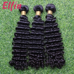 【14A 3PCS】 Peruvian Deep Wave Hair Virgin Soft Hair BEST QUALITY 100% Human Hair Extensions