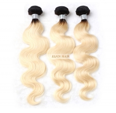 13A Elfin Best Russian T1B/#613 body Ombre Blonde Hair Customize time 7 days