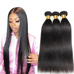 【13A 3PCS】Brazilian Virgin Hair Straight Hair 100% Human Hair