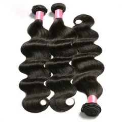 Elfin Hair 3PCS Brazilian Body wave Hair Bundles New 12A 8-30inch Hair 100% Human Virgin Hair Extensions Natural 1B Color Free Shipping