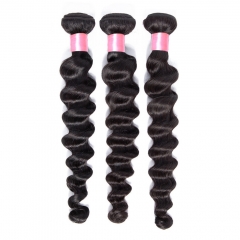 【12A 4PCS】Malaysian Loose Wave Malaysian Hair 12A Grade Human Hair Bundles