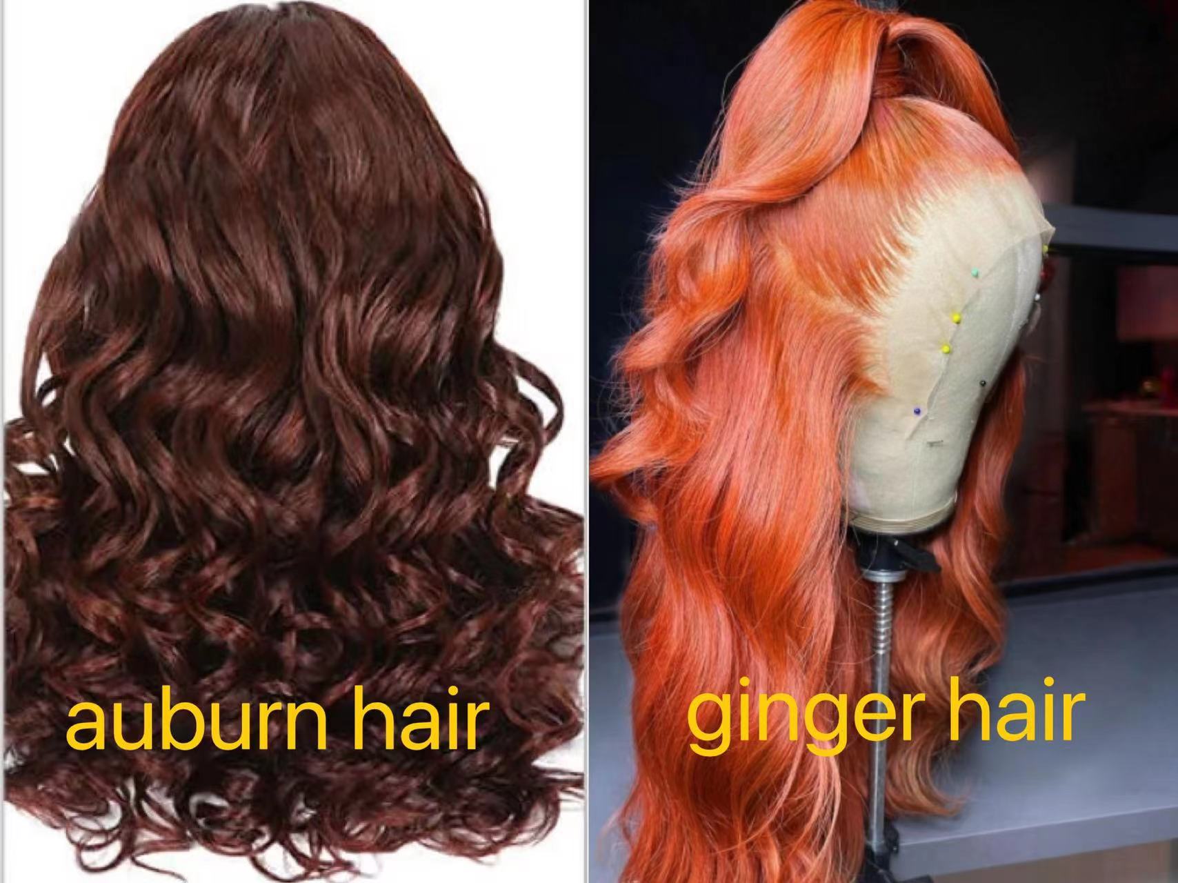 ginger vs. auburn