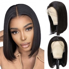 【New Arrival】Double Drawn Full End HD/Transparent Lace 4*4/5*5/13*4 Lace Closure Bob Wig 250% Density Lace Wig Straight Hair Free Shipping