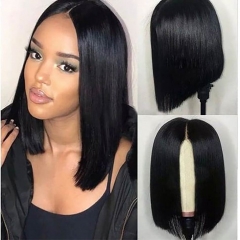 【Middle Part Queen】Kim K 2x6 Lace Closure Bob Wig 200%/250% Density Affordable Price Vietnamese HD Lace Closure Wig