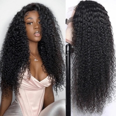 【New Arrival】 30inch Kinky Curly 4*4/13*4 Closure Wig with 250% density Hair Customize 10 days
