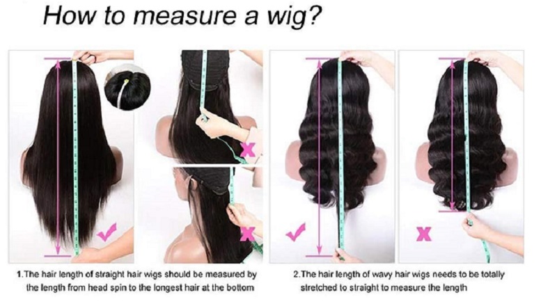 how to measure hair length
