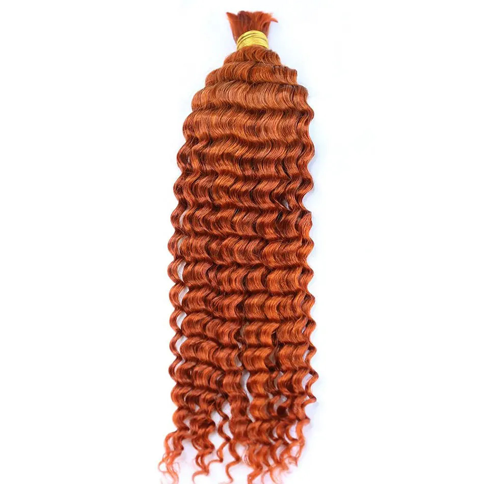 ginger braiding hair human hair bulk