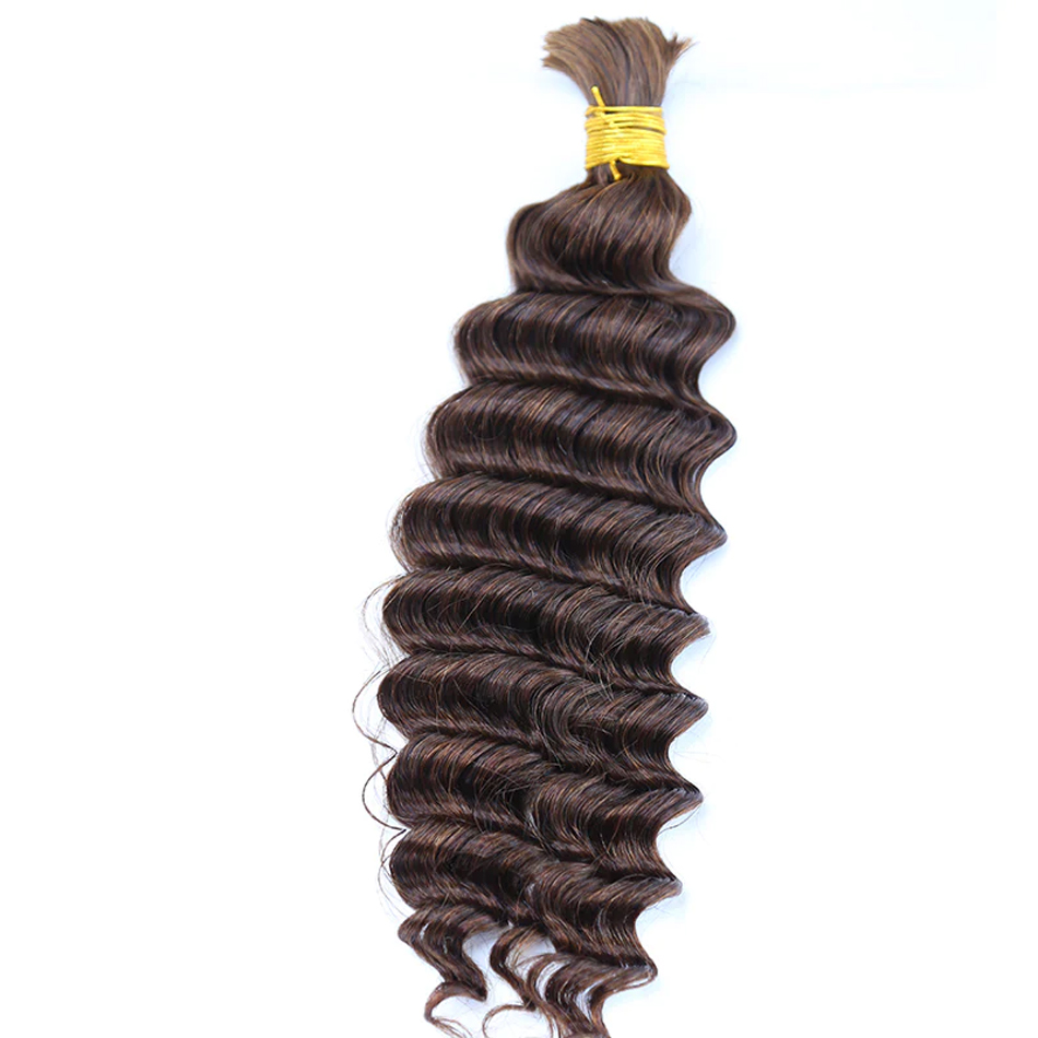 human hair braiding hair deep wave