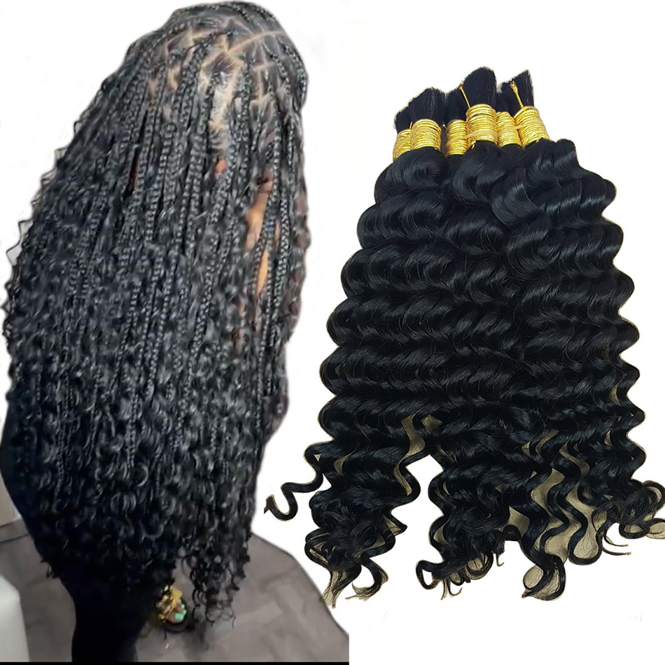 textured human hair for braiding