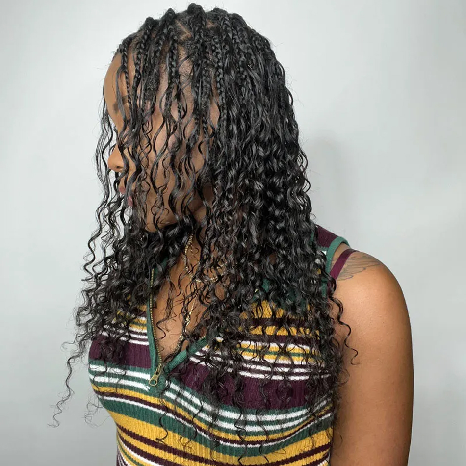 boho braids for black women