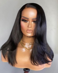 【HD Lace】Straight Hair HD 6*6 Lace Closure Wig 200/250% Density Silky Straight Hair Transparent Wig Thin Lace Wig