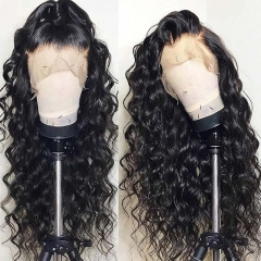 【13X6 HALF LACE】Big Lace Area Loose Curly Transparent/HD Lace Frontal Wig 250% Density Full-Max Invisible Knots