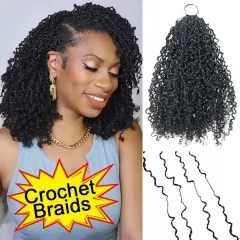 【Seamless Crochet Braids】Yanky Twists Soft Crochet Hair Newest 100% Human Hair Extensions