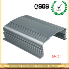 miniclass-AB power amplifier w/DSP aluminum enclosure