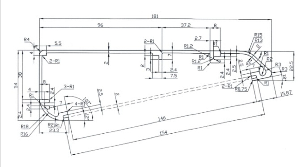 laser lighting chassis