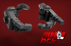 KFC - KP-09 Posable Hands for MP-24 Star Saber - Dark Grey Version