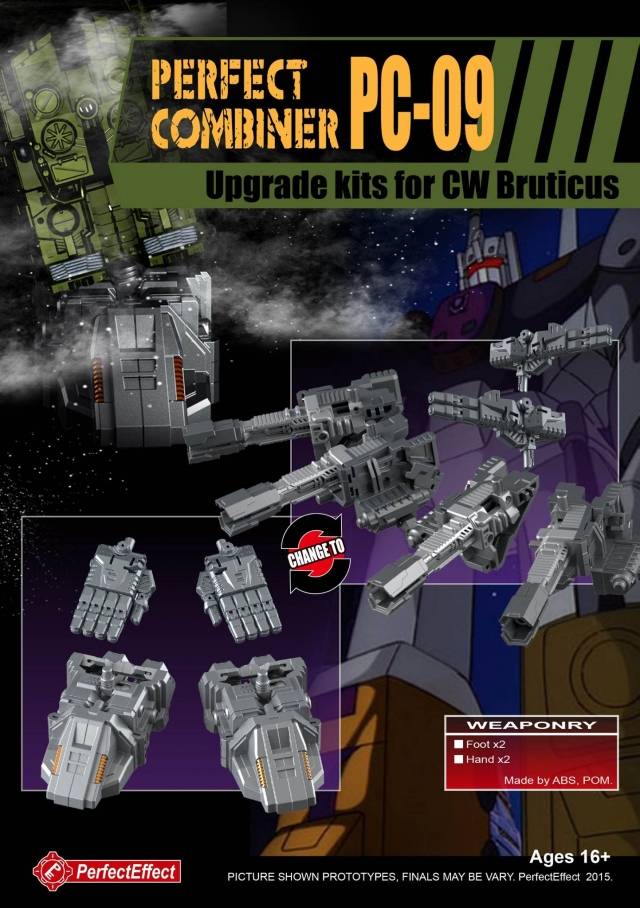 PERFECT EFFECT - PC-09 PERFECT COMBINER UPGRADE SET - CW BRUTICUS