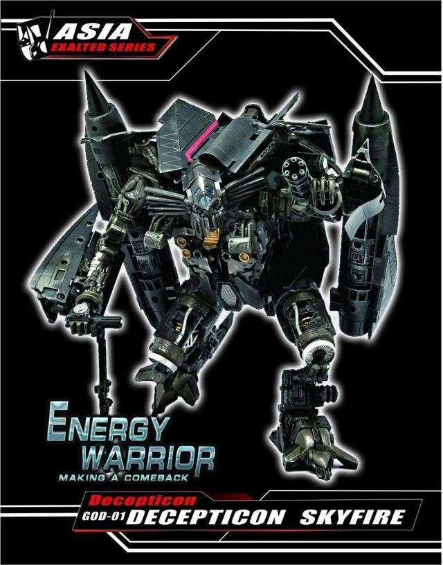 Decepticon Skyfire Energy Warrior  Leader Class