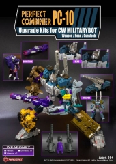 PC-10 PERFECT COMBINER UPGRADE SET - BRUTICUS & SHOCKWAVE