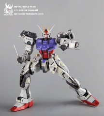 Free Shipping MoShow Gat-X105 Metal Build Plus Aile Strike Gundam 1/72