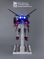 Free Shipping MoShow Gat-X105 Metal Build Plus Aile Strike Gundam 1/72