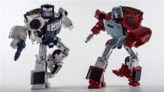 (TOY VERSION) X-Transbots MM-VI Boost and MM-VII Hatch