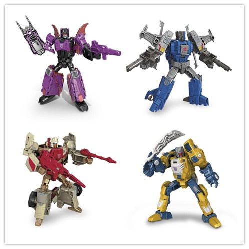 No Box  - TITANS RETURN 2016 DELUXE Class- SET OF 4