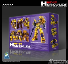 MechFansToys MF-17 Hercules (Yellow Version)- Set of 6 Figures