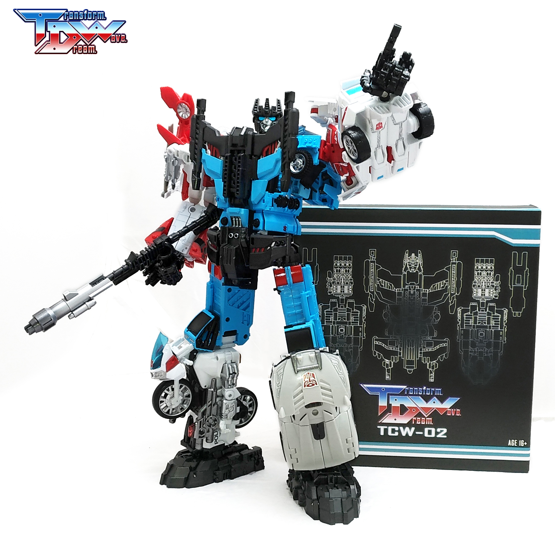 TRANSFORM DREAM WAVE - TCW-02 CW DEFENSOR ADD-ON KIT