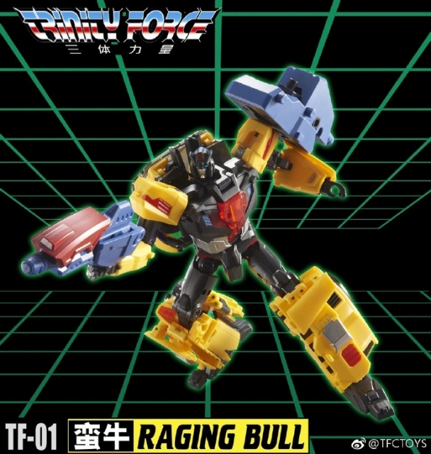 TFC TOYS - TRINITY FORCE - TF-01 RAGING BULL