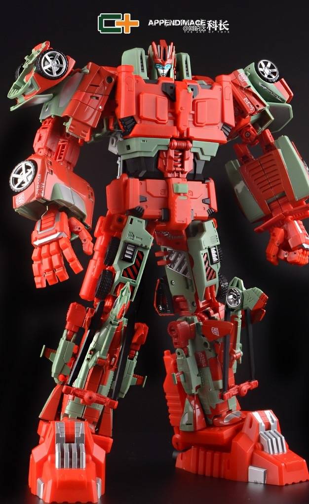 C+ CUSTOMS - THC-03 - COMBINER WARS - VICTORION - ADD ON SET