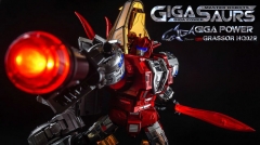 GIGAPOWER - GIGASAURS - HQ02R - GRASSOR - CHROME VERSION