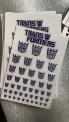 Sticker for G1 Decepticons 4