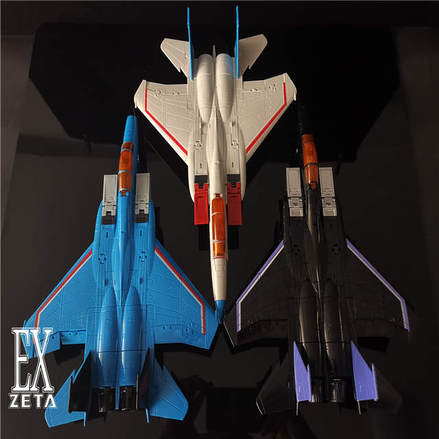 ZETA TOYS EX-15 RED SPIDER /EX-16 THUNDERMAKER /EX-17 SKY GILL