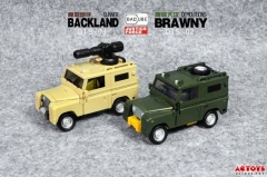 [DEPOSIT ONLY] BADCUBE OTS-02 BRAWNY / OTS-03 BACKLAND SET OF 2 FIGURES 2022 REISSUE