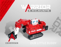 MECHANICAL TEAM MT-08 EXCAVATE WARRIOR