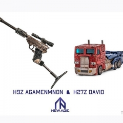 NEW AGE H9Z + H27Z SET OF 2 AGAMENMNON + DAVID DAMAGED VERSION