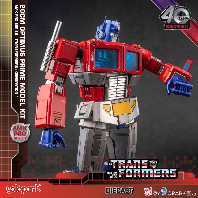 YOLOPARK AMK PRO SERIES G1 OPTIMUS PRIME PRE-ASSEMBLED MODEL KIT